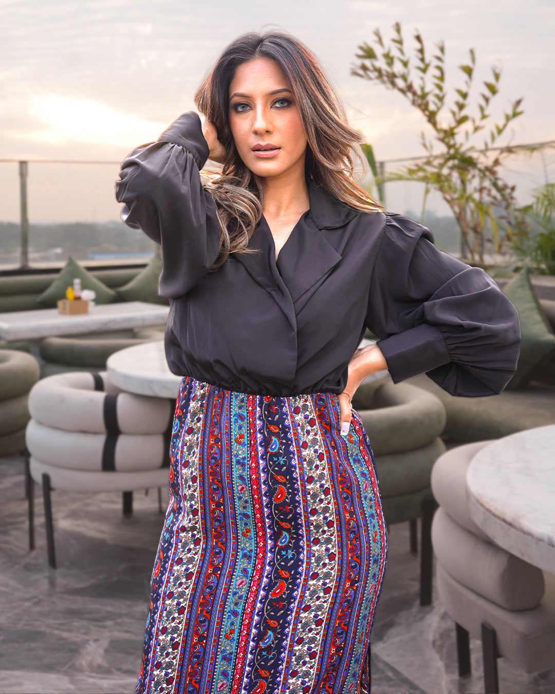 Boho Shirt Dress
