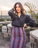 Boho Shirt Dress