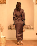 Mocha mousse Sage Shirtdress