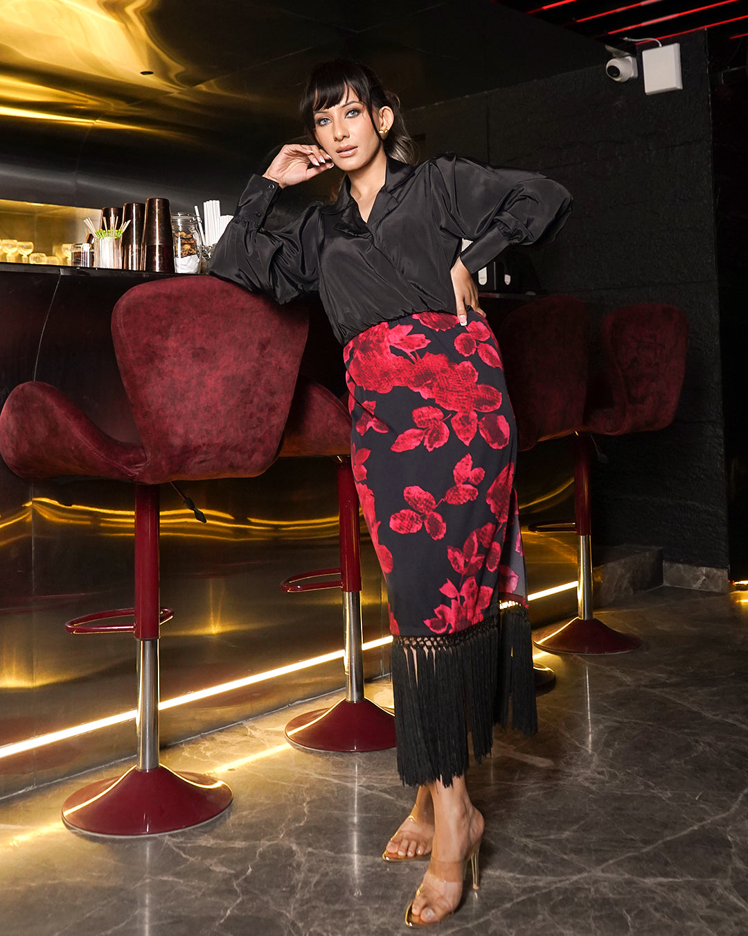 Scarlet Shirt Dress