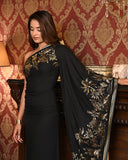 Foil luxe Asymmetrical dress