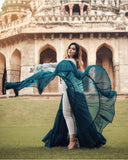 BLUE LYLA SHRUG