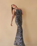 EVELYN GOWN (SILVER) - Wabi Sabi