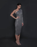 IRINA ONE SHOULDER DRESS - Wabi Sabi