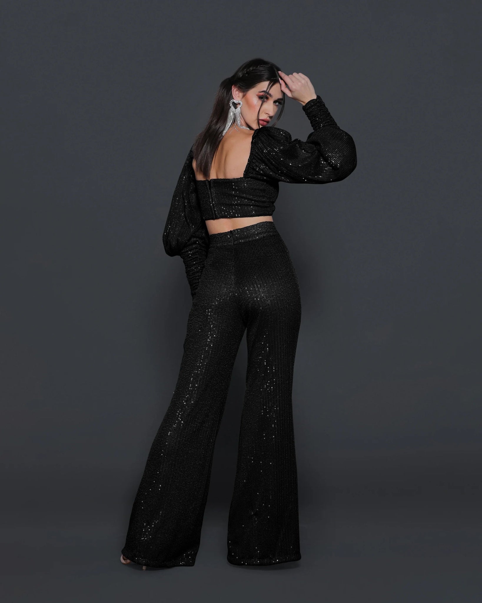 LUCY CO-ORD (BLACK) - Wabi Sabi