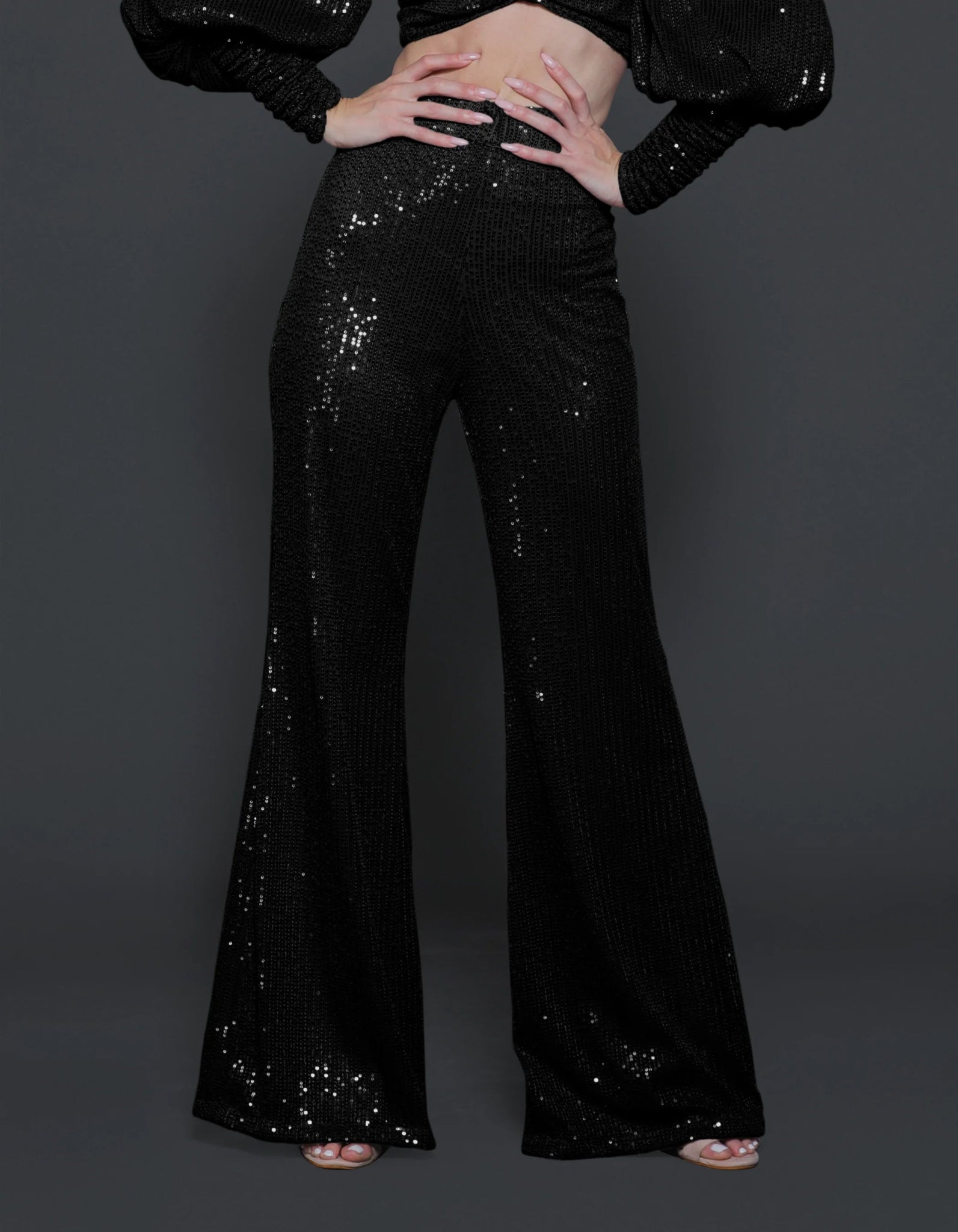 LUCY PANT (BLACK) - Wabi Sabi