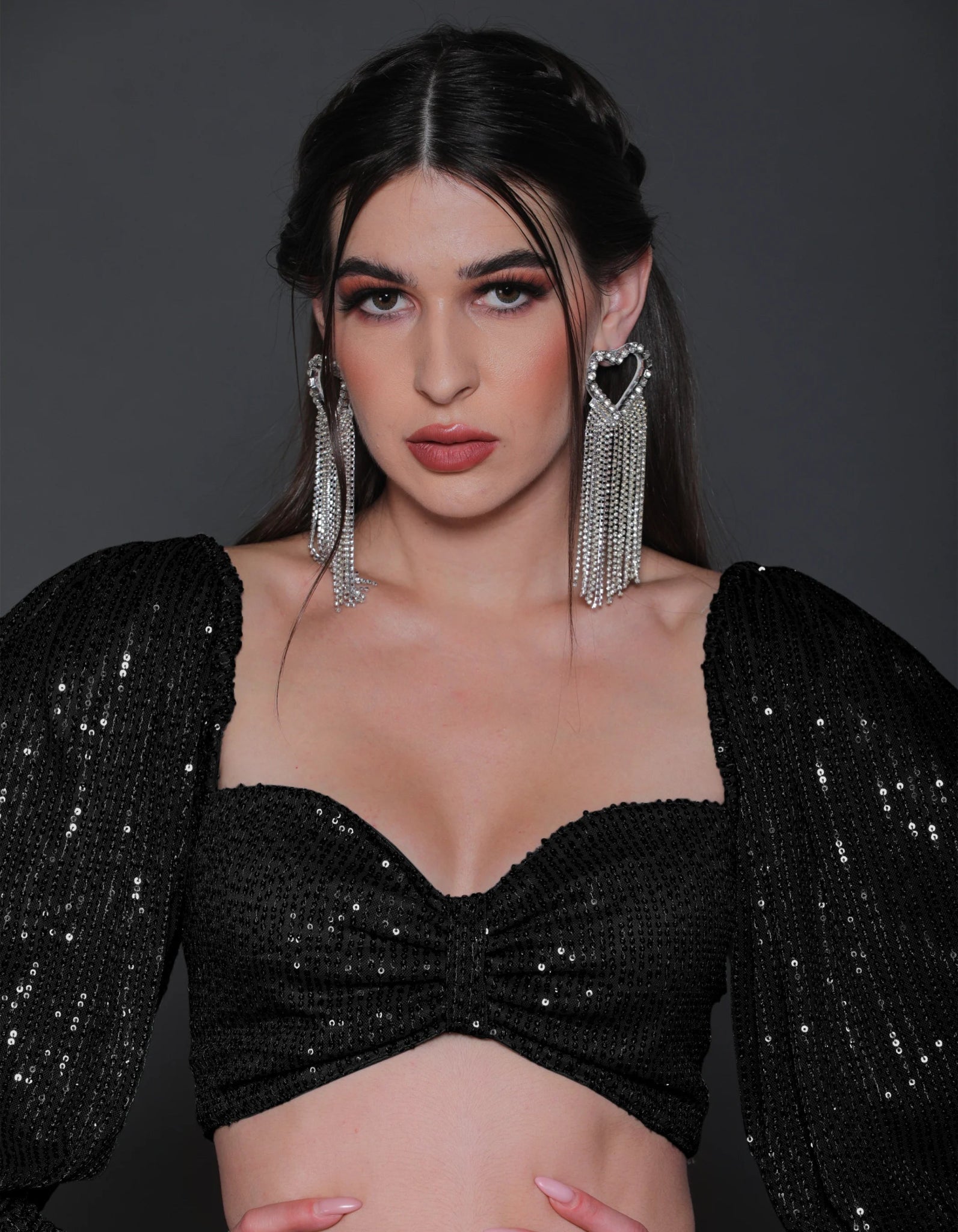 LUCY TOP (BLACK) - Wabi Sabi