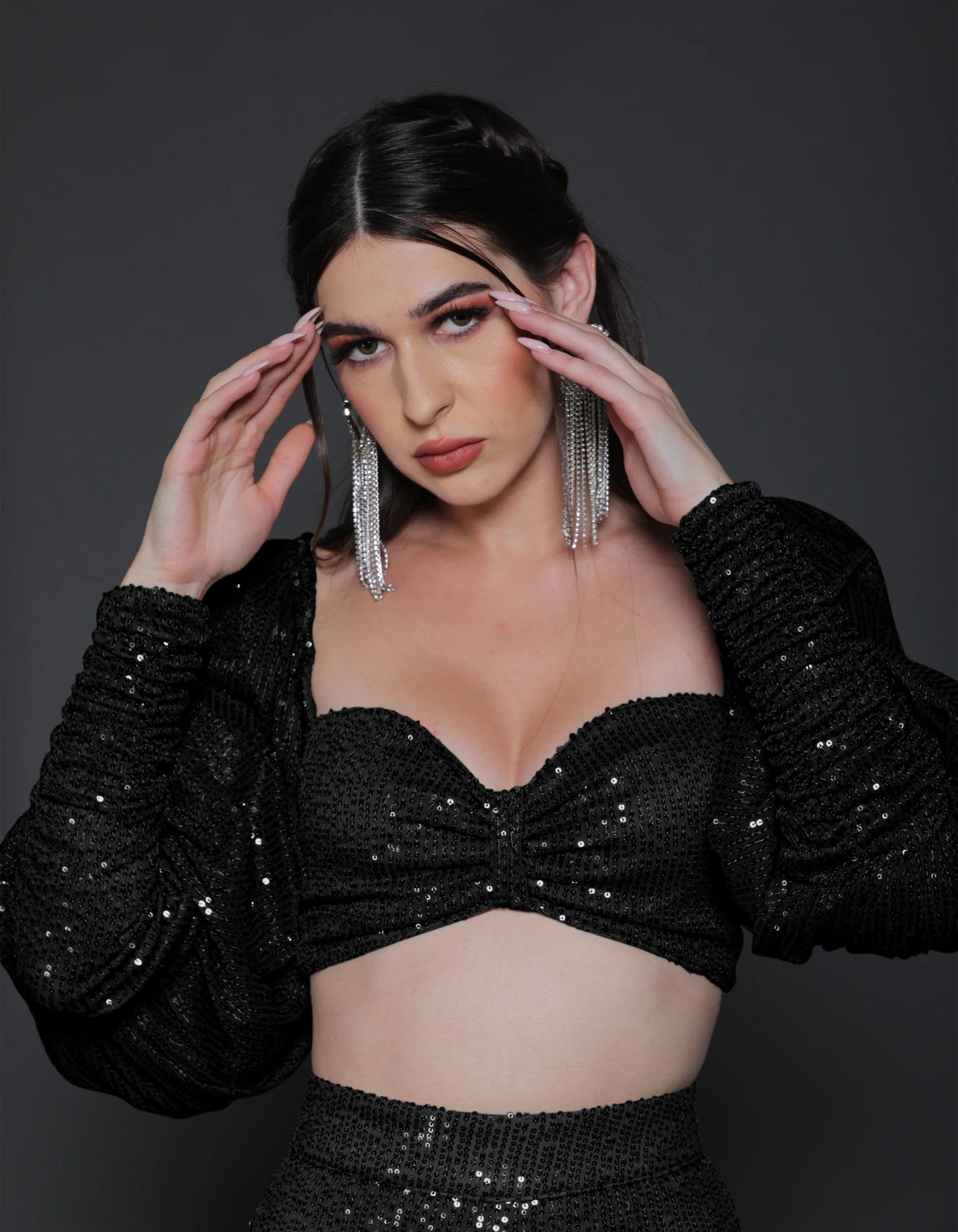 LUCY TOP (BLACK) - Wabi Sabi