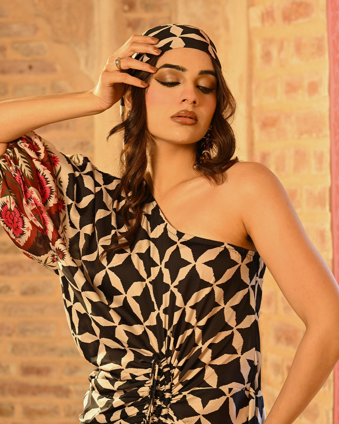 Alfiya kaftan with Free Bandana