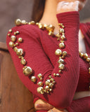 Jhankaar Red saree
