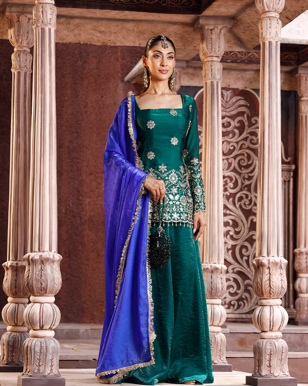 Peacock Gulbagh suit