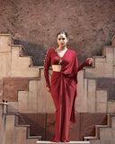 Jhankaar Red saree
