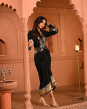 Black Noor Shirtdress