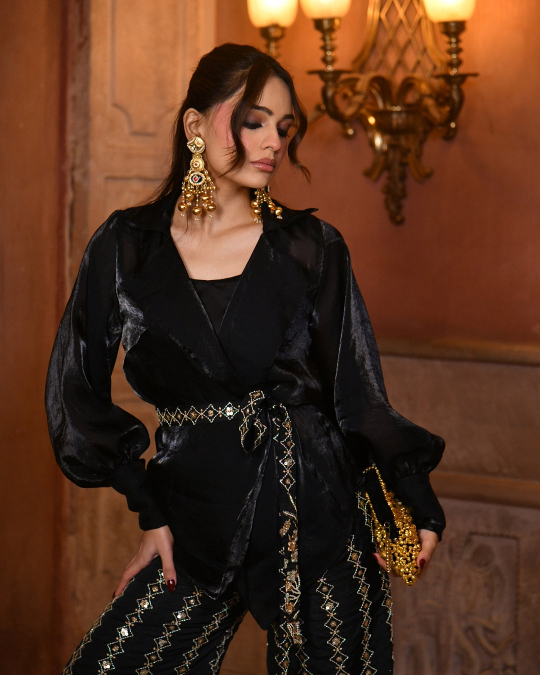 Meher silk set