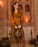 Sunehri silk set