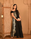 Black Kyra kaftan