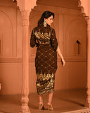 Brown Ghunghroo shirtdress