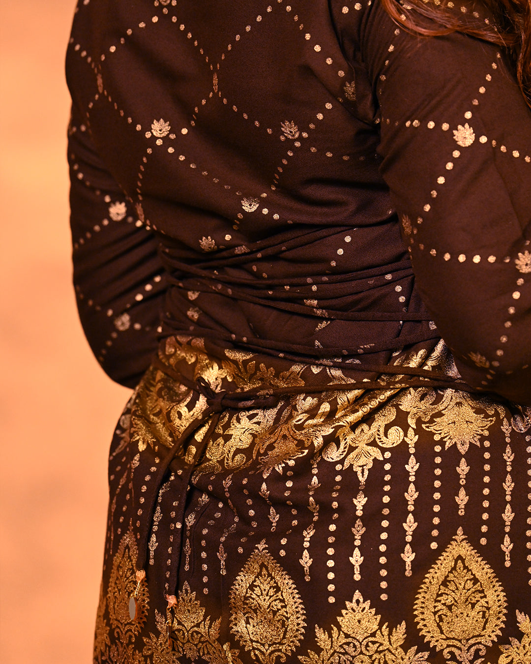 Brown Salma Blazer set