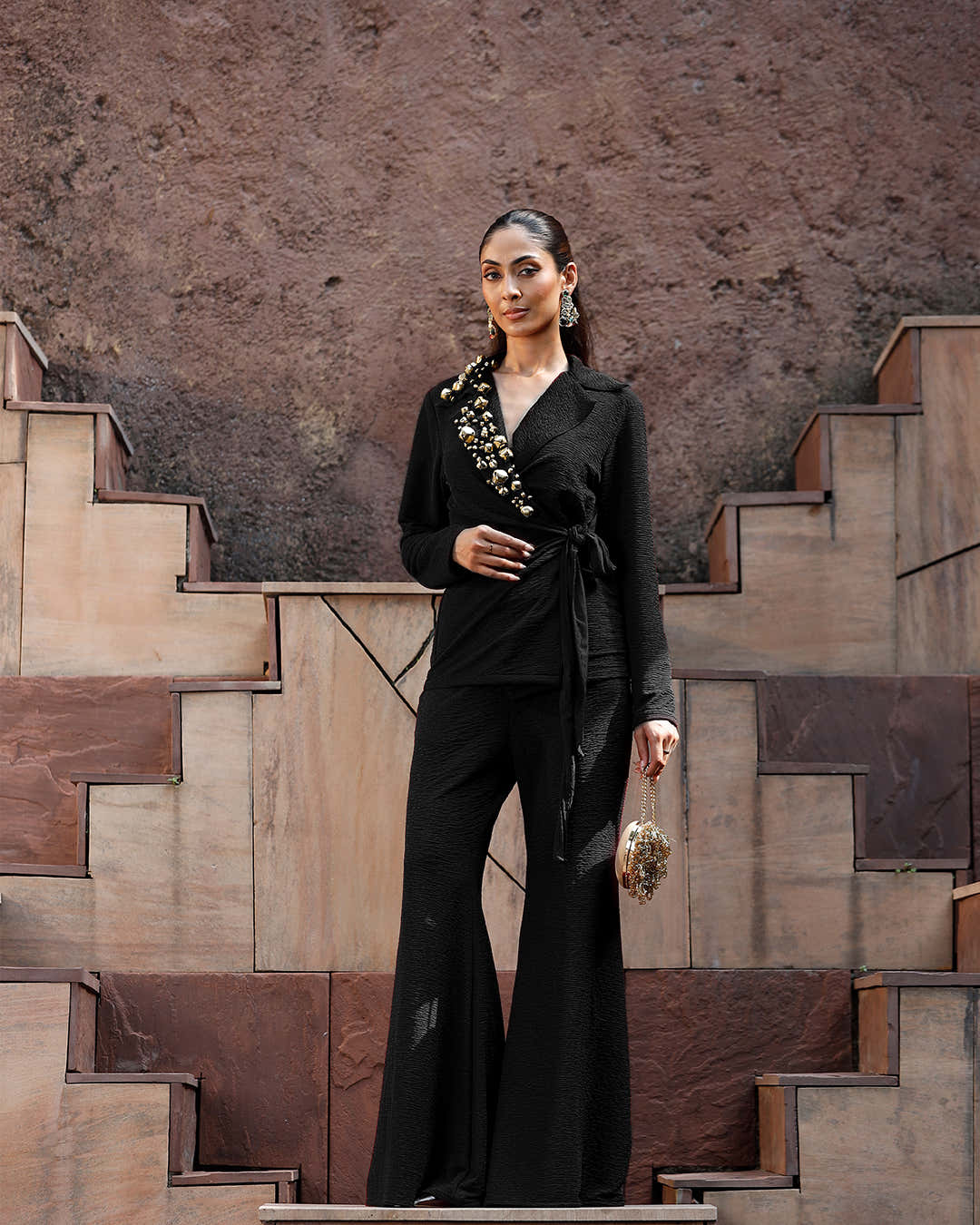 Jhankaar Black blazer set