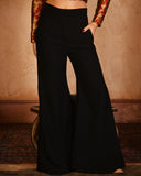 Red brocade bell set