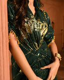 Green Ghunghroo shirtdress