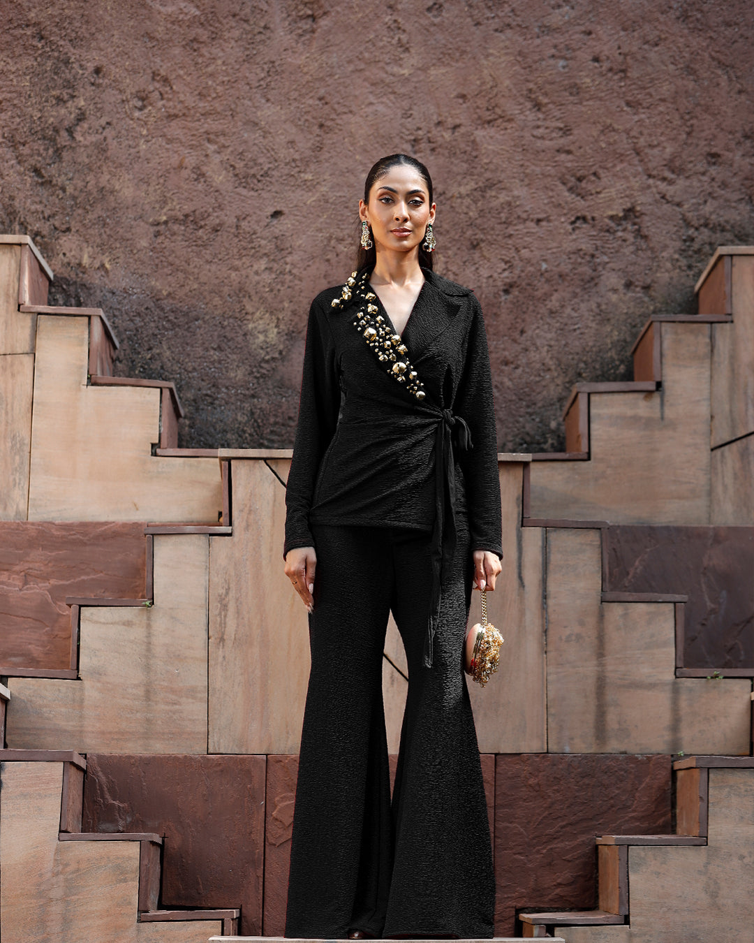 Jhankaar Black blazer set