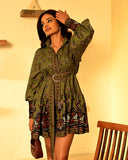 MOROCCAN FRILL DRESS