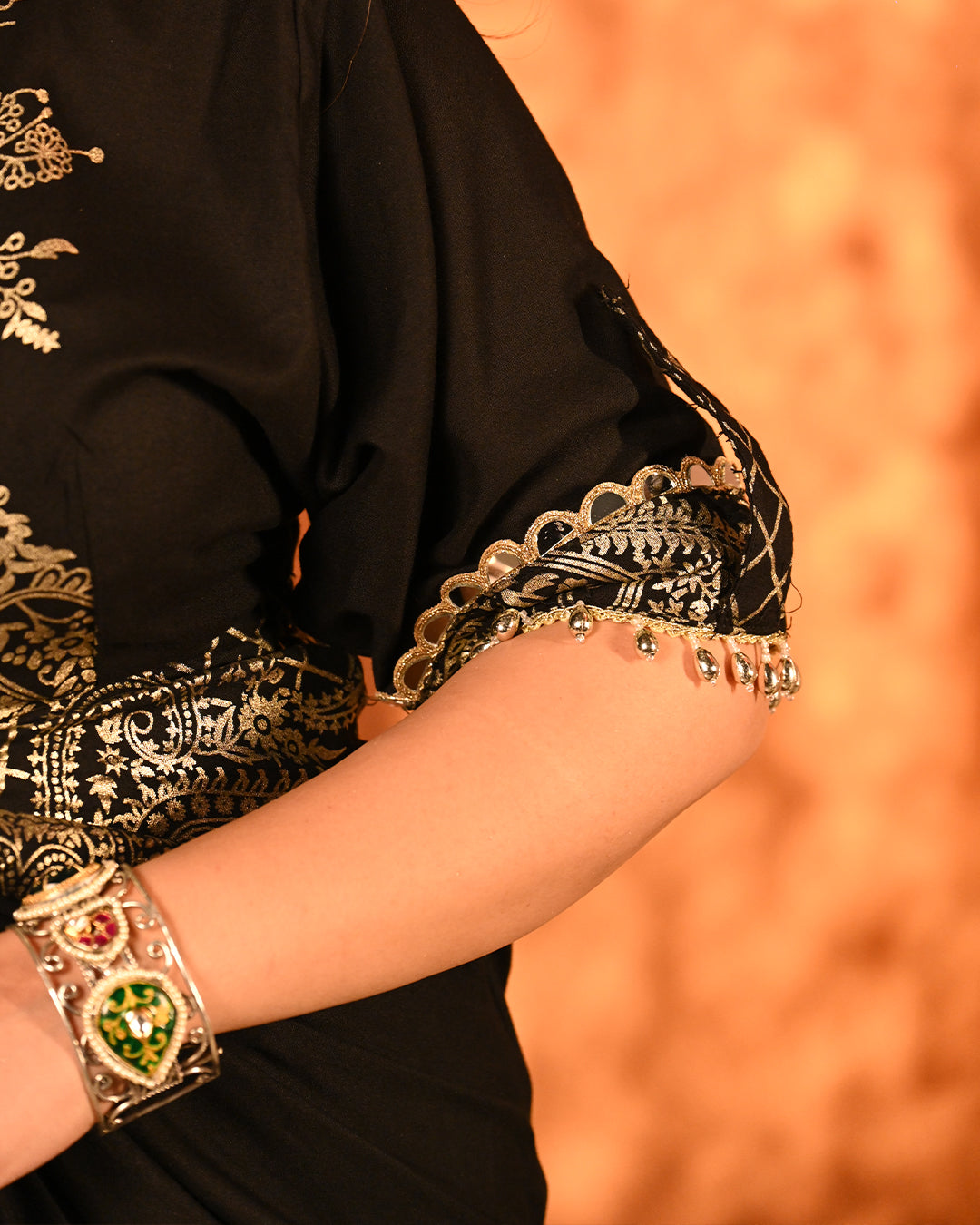 Black Safa Shirtdress