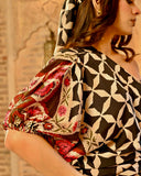 Alfiya kaftan with Free Bandana