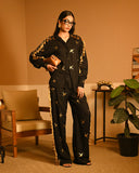 Gold Bird Foil Shirt set
