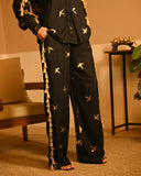 Gold Bird Foil Shirt set