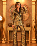 Brocade Blazer Set