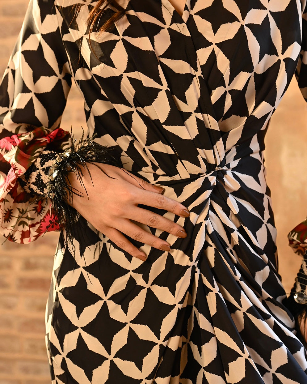 Alizeh shirtdress with Free Bandana