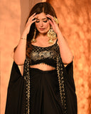 Black  Bahaar set