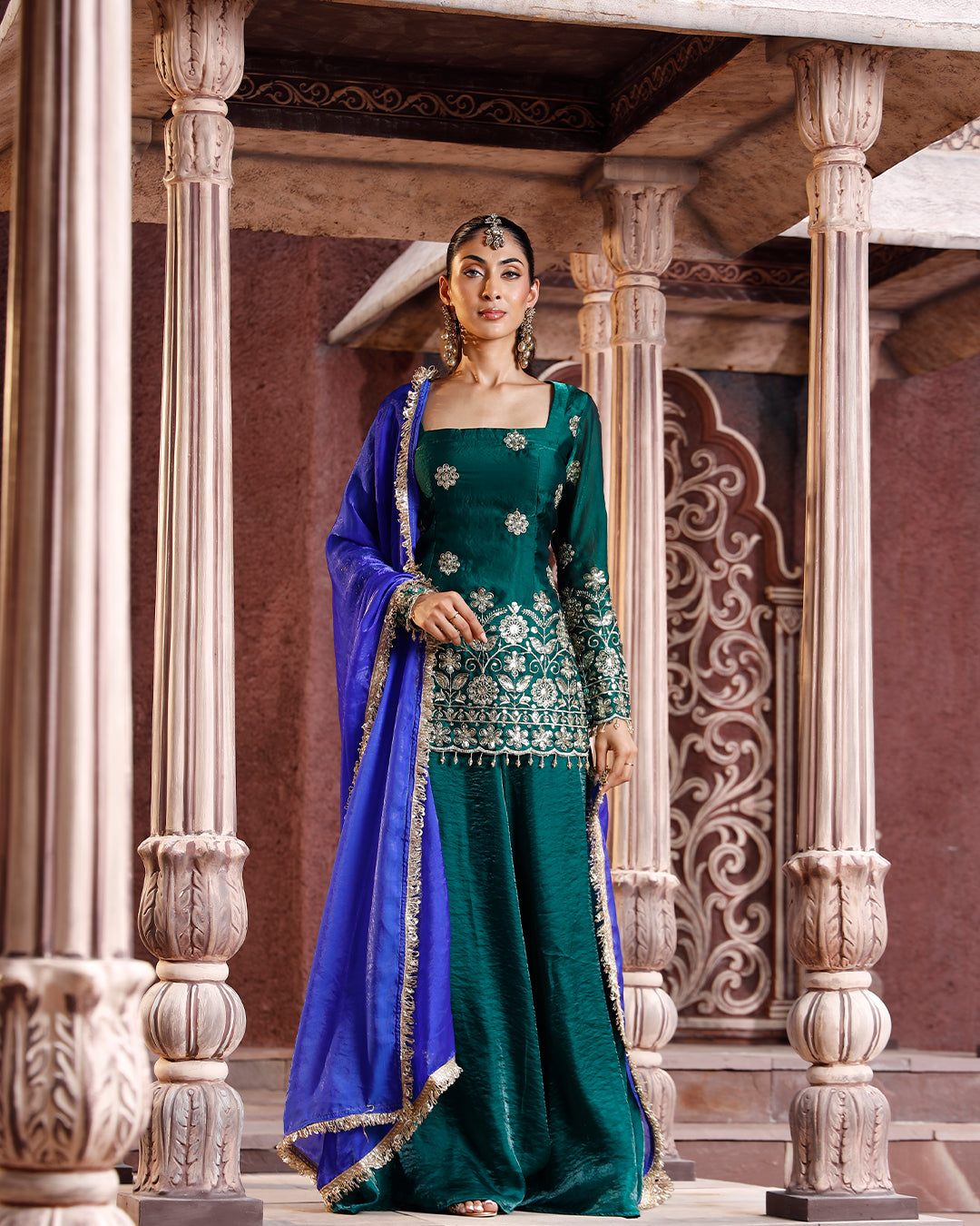 Peacock Gulbagh suit