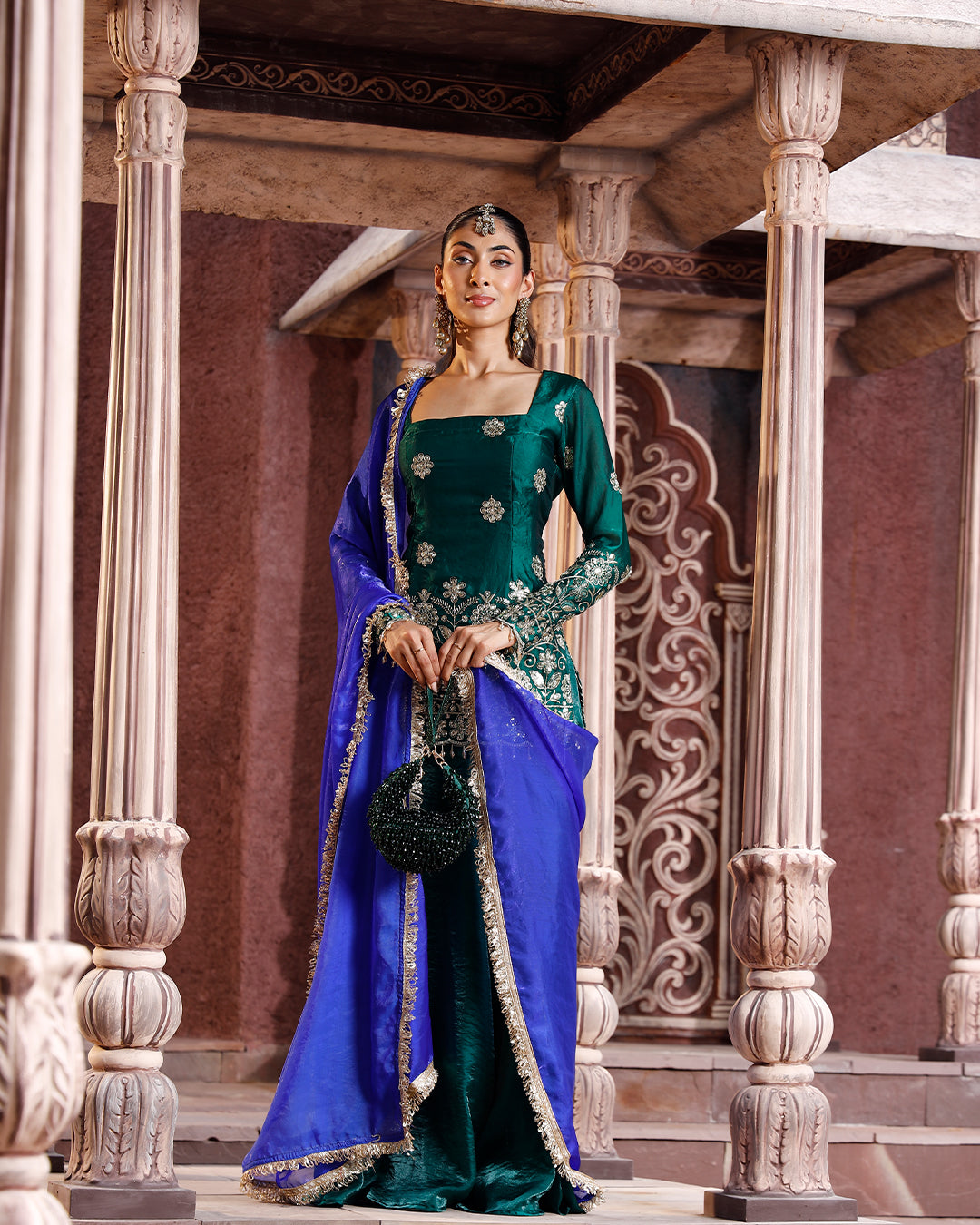 Peacock Gulbagh suit