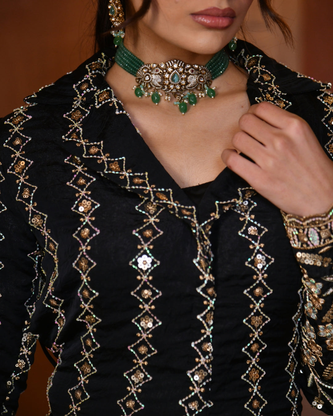 Meher blazer set