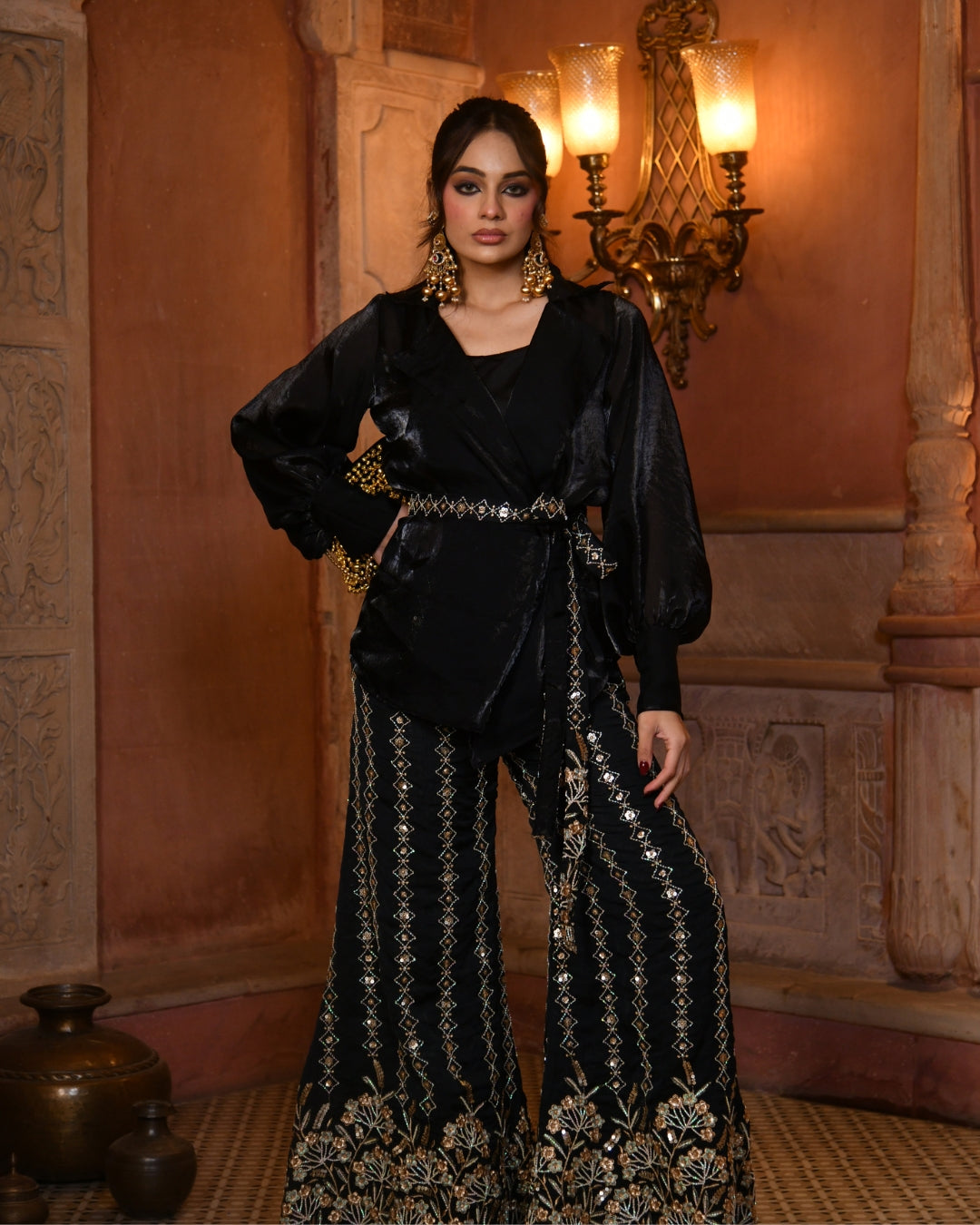 Meher silk set