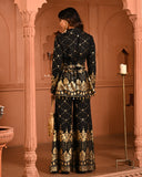 Black Salma Blazer set