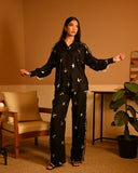 Silver Bird Foil Shirt  set