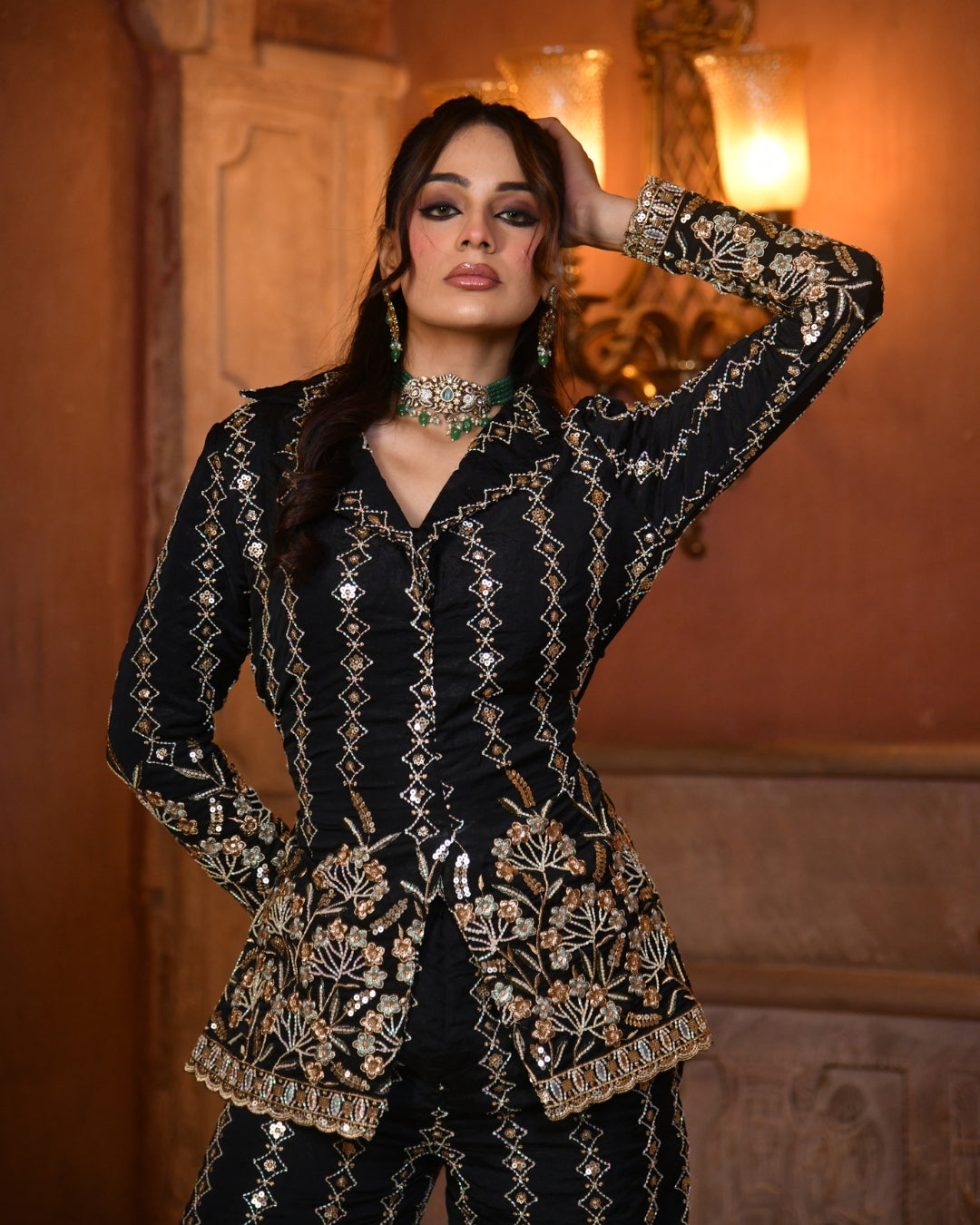 Meher blazer set