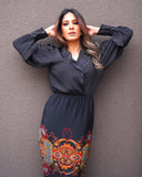 BAROQUE SHIRT DRESS