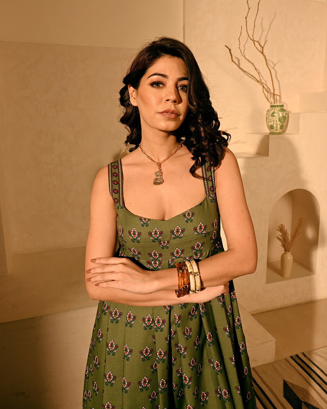 MOROCCAN SLIP DRESS