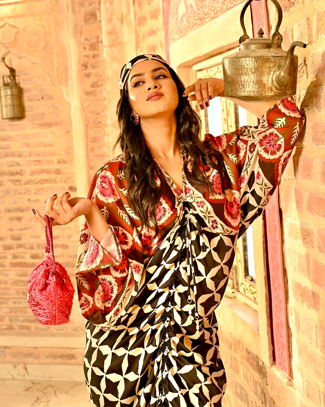 Adira kaftan with Free Bandana