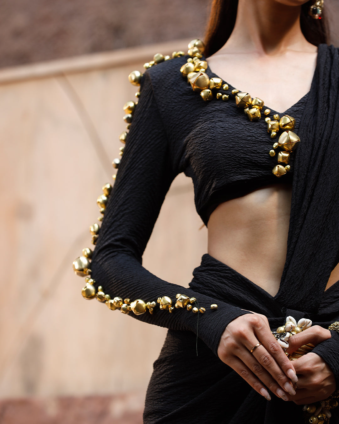 Jhankaar Black saree