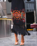 BAROQUE SHIRT DRESS