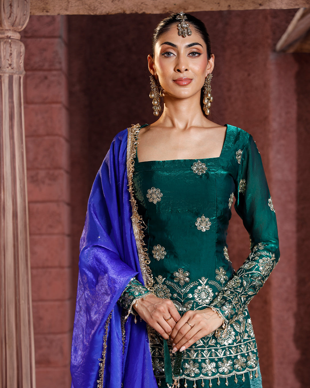 Peacock Gulbagh suit