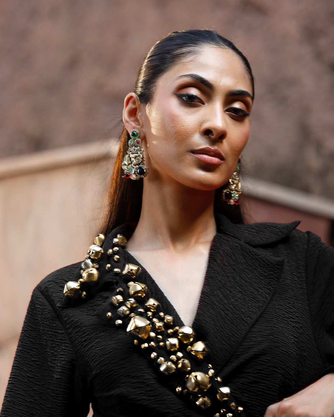 Jhankaar Black blazer set