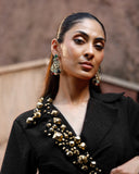 Jhankaar Black blazer set
