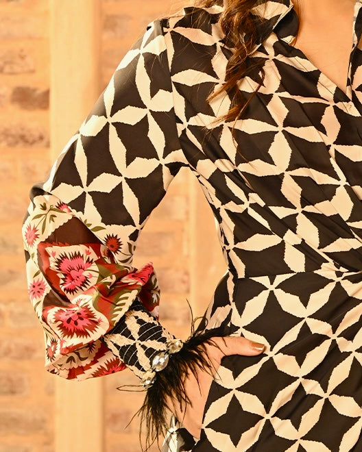 Alizeh shirtdress with Free Bandana